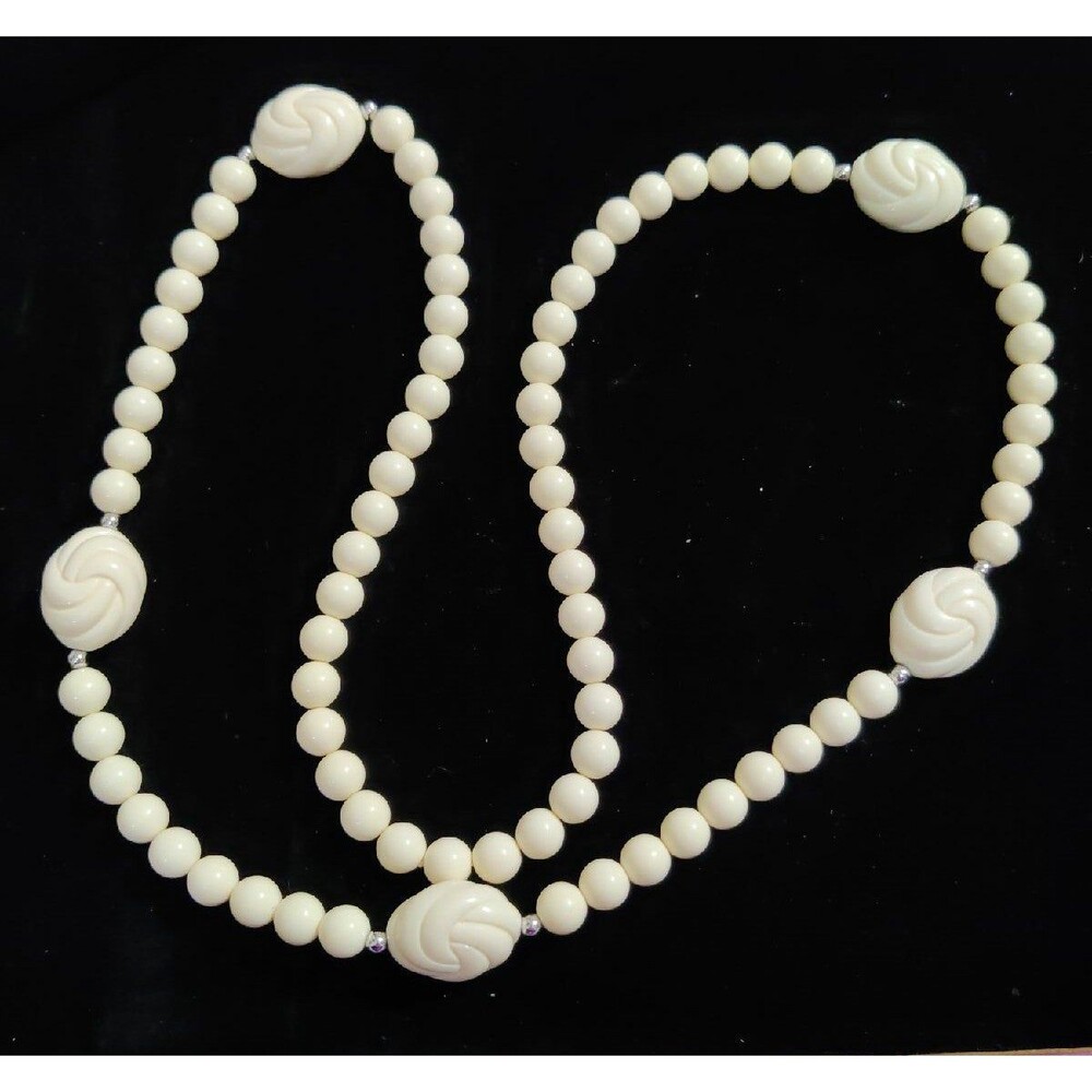 Ivory Beaded Necklace